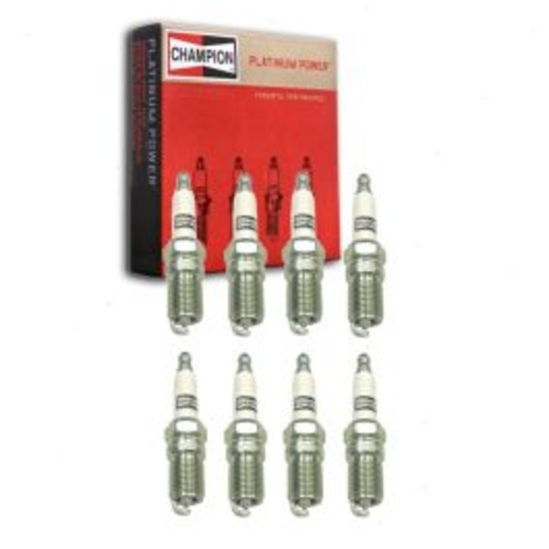 8 pc Champion Platinum Spark Plugs for 1999-2004 Ford E-350 Super Duty 5.4L V8