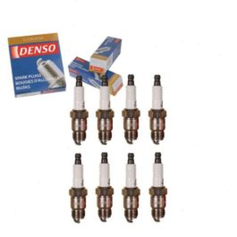 8 pc DENSO Standard U-Groove Spark Plugs for 1976-1978 GMC C15 5.0L 5.7L 6.6L 7.4L V8