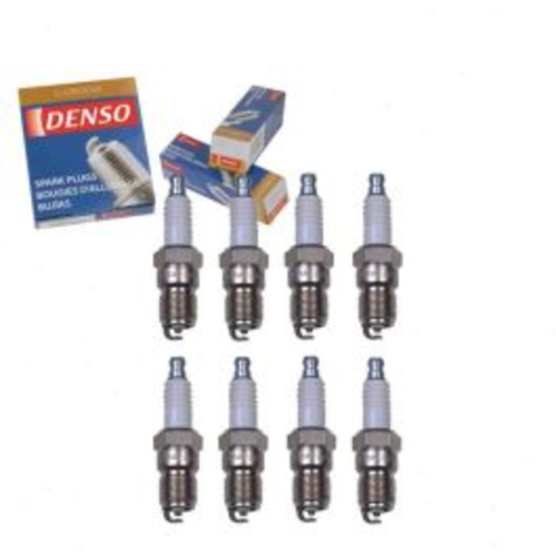 8 pc DENSO Standard U-Groove Spark Plugs for 1996-2000 GMC K2500 5.0L 5.7L 7.4L V8
