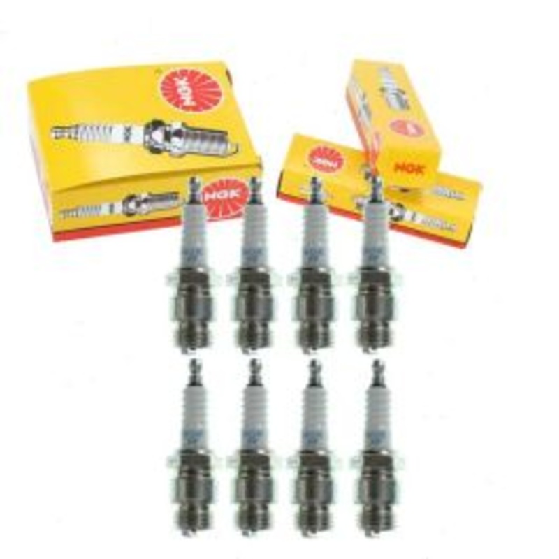 8 pc NGK Standard Spark Plugs for 1968-1969 Dodge W300 Pickup 5.2L V8