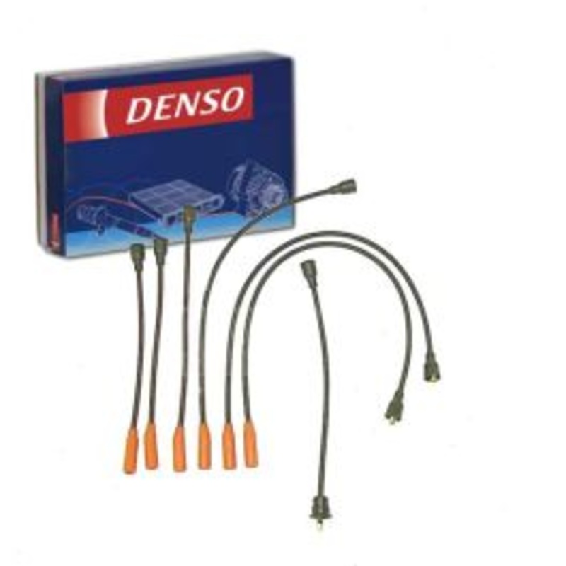 DENSO Spark Plug Wire Set for 1975-1976 Mercury Monarch 3.3L 4.1L L6