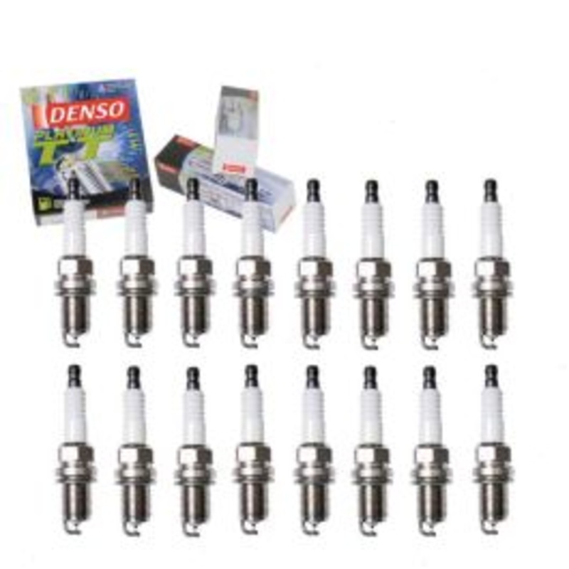 16 pc DENSO Platinum TT Spark Plugs for 2006-2007 Mercedes-Benz R500 5.0L V8
