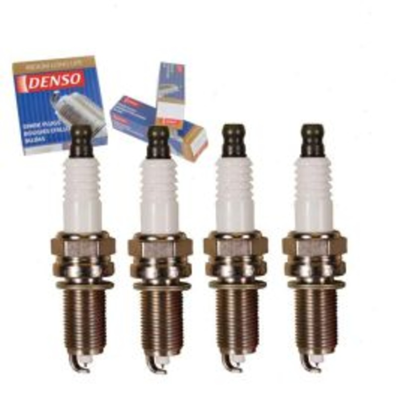 4 pc DENSO Iridium Long Life Spark Plugs for 2012-2016 Hyundai Accent 1.6L L4