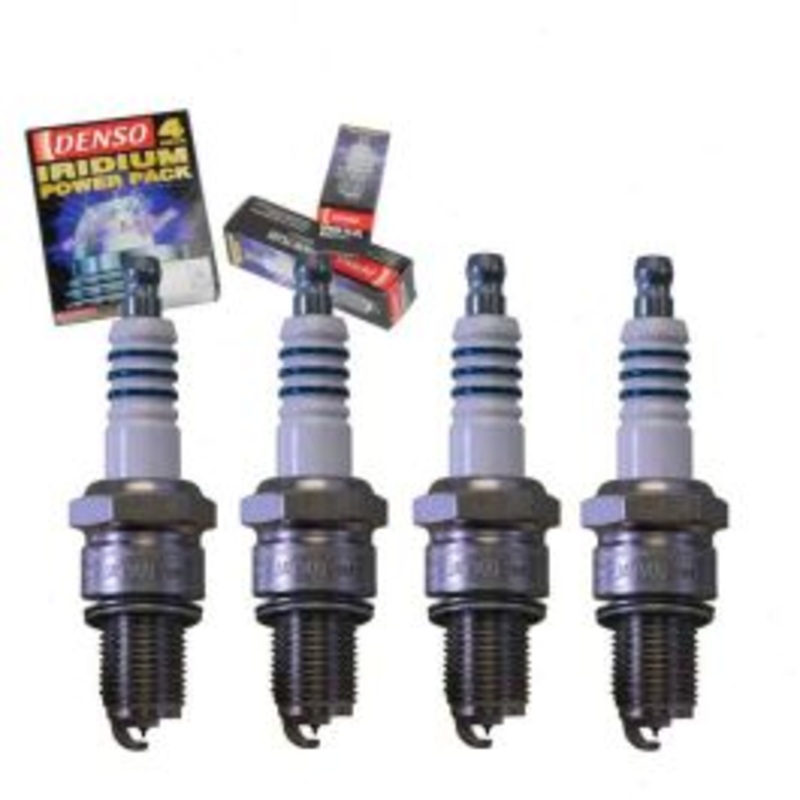 4 pc DENSO Iridium Power Spark Plugs for 1987 Audi 4000 1.8L L4