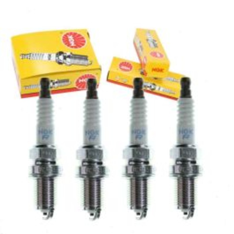 4 pc NGK Standard Exhaust Side Spark Plugs for 1984-1988 Nissan 200SX 1.8L 2.0L L4