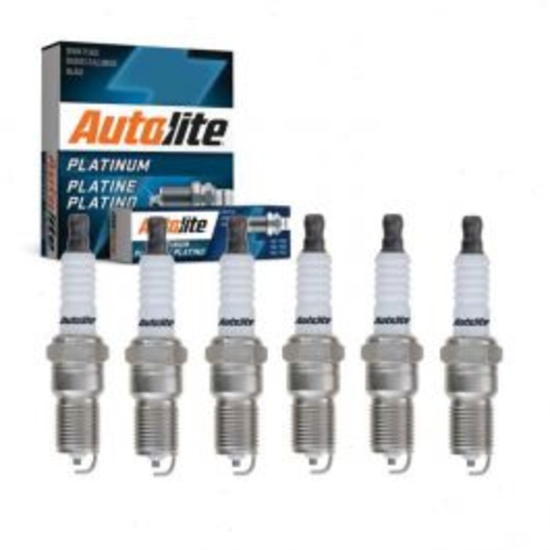6 pc Autolite Platinum Spark Plug for 1983 Mercury Cougar 3.8L V6