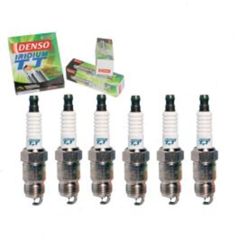 6 pc DENSO Iridium TT Spark Plugs for 1983-1994 Chevrolet S10 Blazer 2.8L 4.3L V6