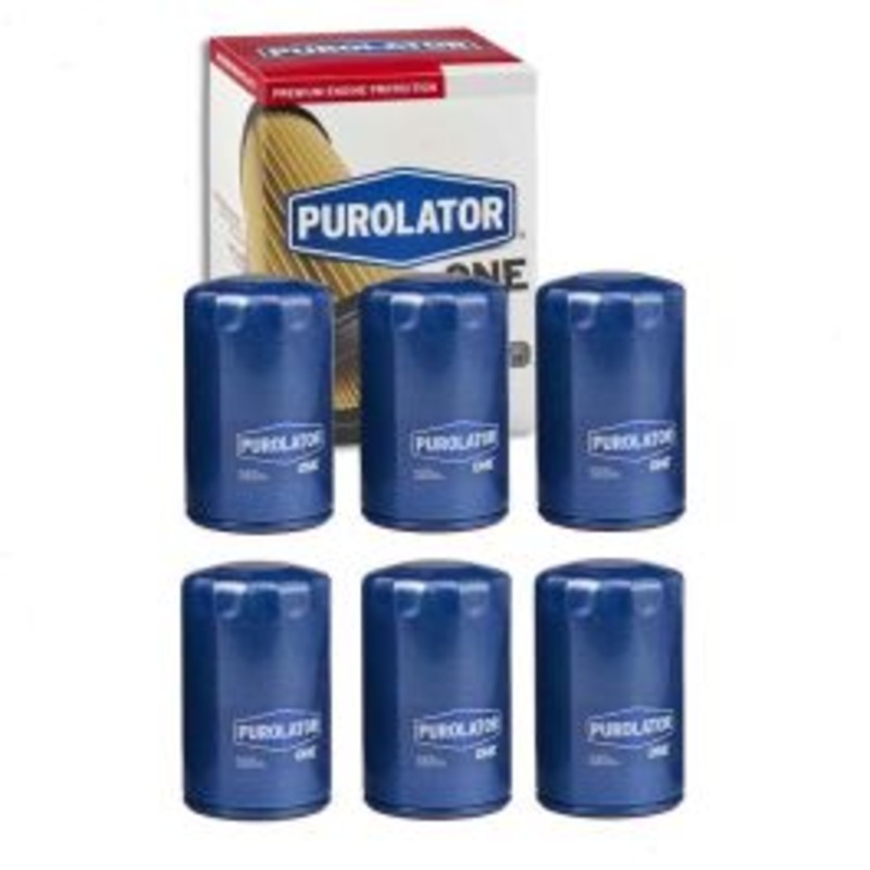 6 pc Purolator ONE PL20252 Engine Oil Filters