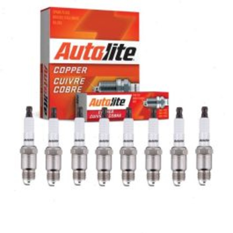8 pc Autolite Copper Core Spark Plugs for 1976-1978 Ford Mustang II 5.0L V8