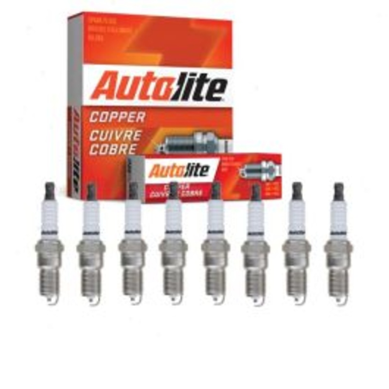 8 pc Autolite Copper Core Spark Plugs for 2000-2012 GMC Yukon 4.8L 5.3L 6.0L 6.2L V8