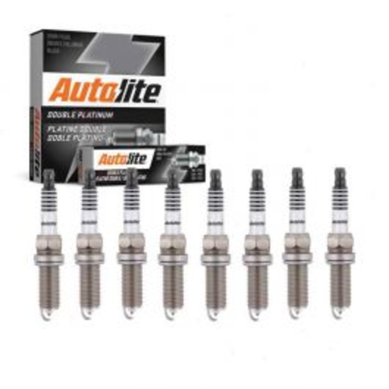 8 pc Autolite Double Platinum Spark Plug for 2009-2013 Infiniti FX50 5.0L V8