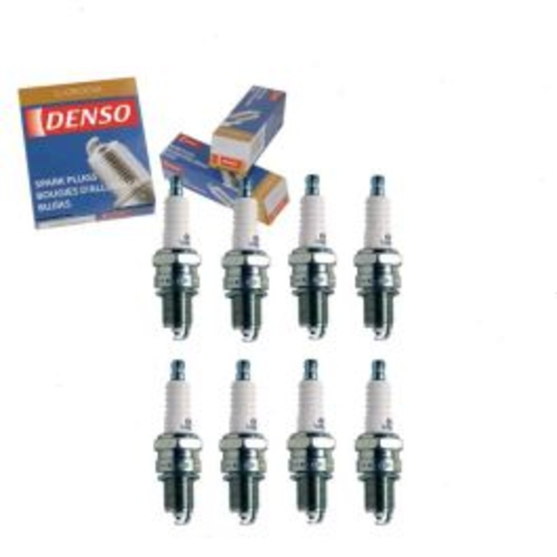 8 pc DENSO Standard U-Groove Spark Plugs for 1968-1974 American Motors Javelin 4.7L 5.0L 5.6L 5.9L 6.4L 6.6L V8