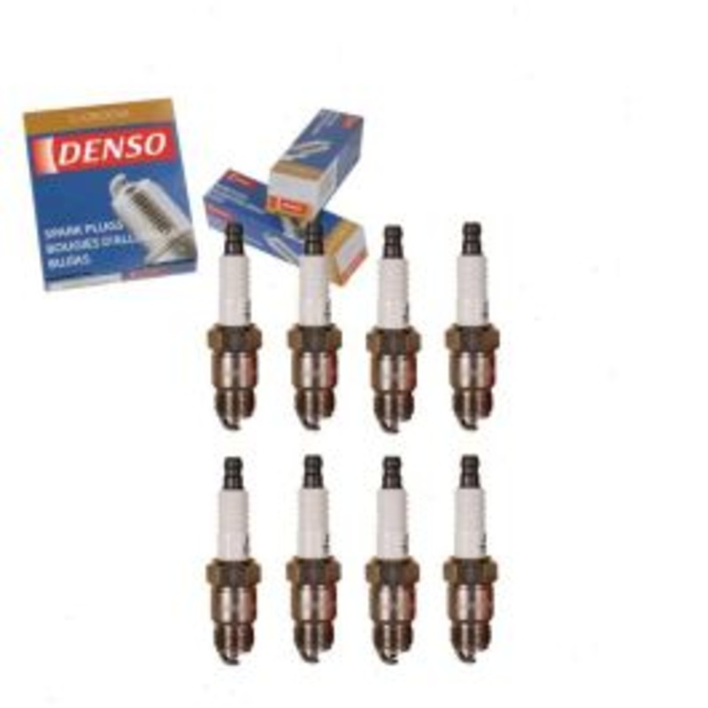 8 pc DENSO Standard U-Groove Spark Plugs for 1974-1976 Ford Gran Torino 5.8L 6.6L 7.5L V8
