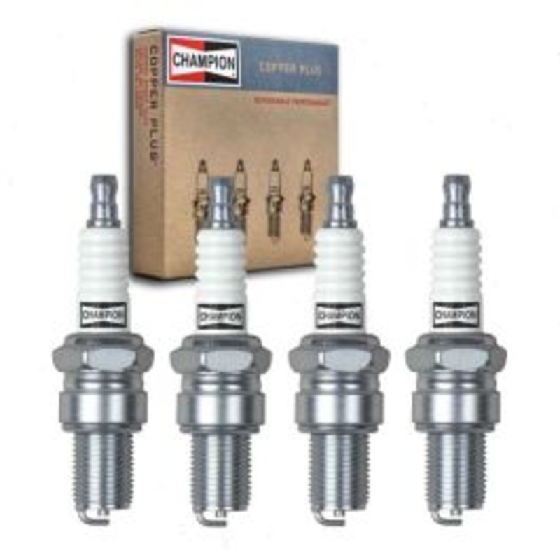 4 pc Champion Copper Plus Spark Plugs for 1957 Lotus Eleven 1.1L 1.2L L4