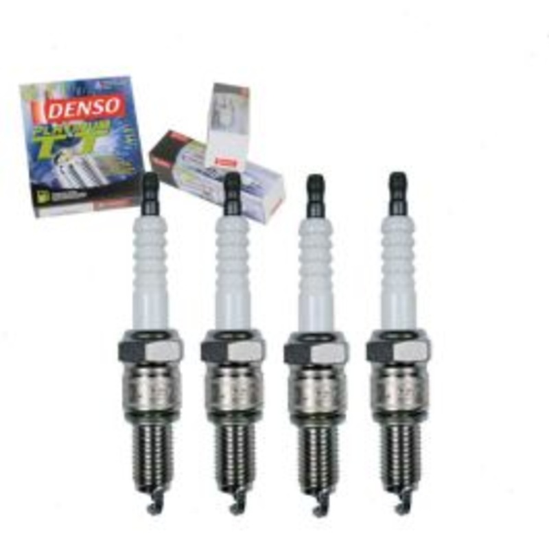 4 pc DENSO Platinum TT Spark Plugs for 1981-1989 Dodge Aries 2.2L 2.5L 2.6L L4