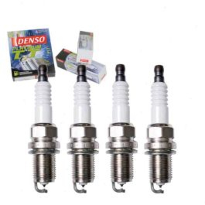 4 pc DENSO Platinum TT Spark Plugs for 2005-2006 Saab 9-2X 2.5L H4