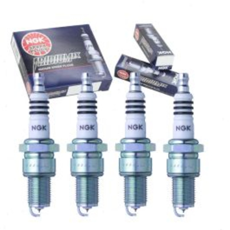 4 pc NGK Iridium IX Spark Plugs for 1987-1989 Dodge Grand Caravan 2.5L L4
