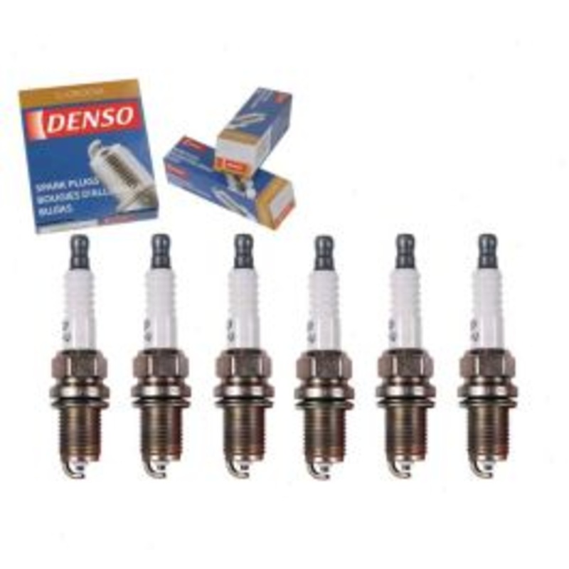 6 pc DENSO Standard U-Groove Spark Plugs for 1992-1996 Jaguar XJS 4.0L L6