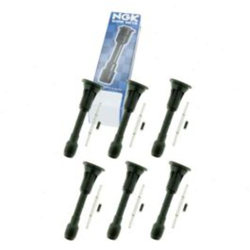 6 pc NGK Ignition Coil Boots for 2007-2008 Infiniti G35 3.5L V6