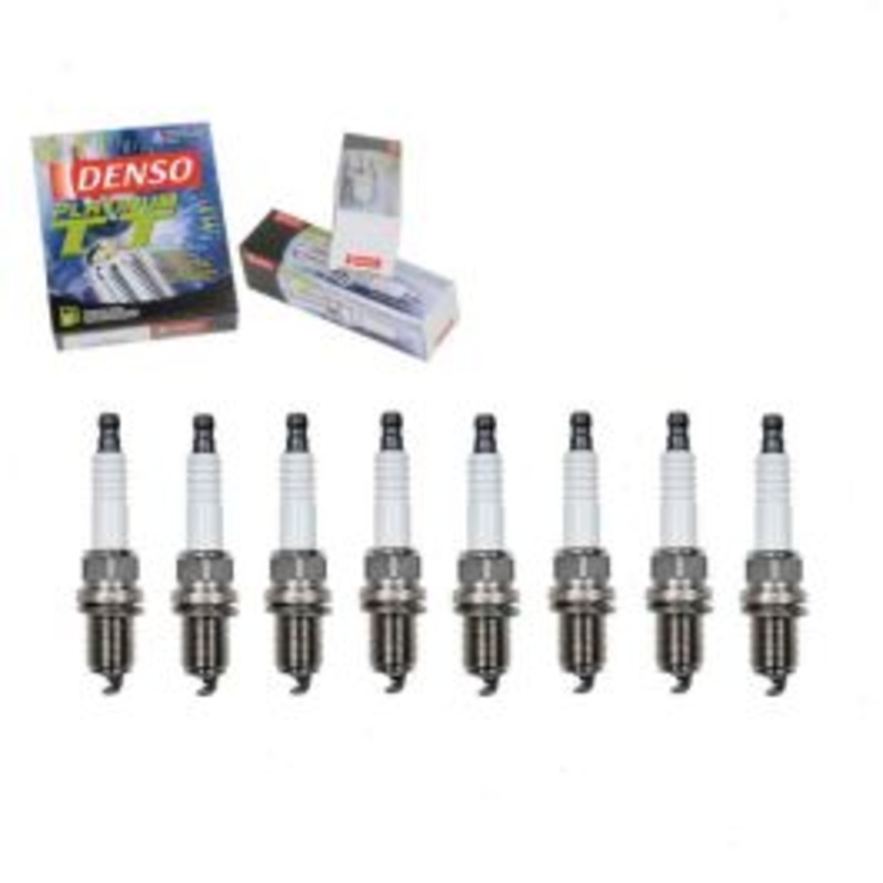 8 pc DENSO Platinum TT Spark Plugs for 1998 Mercedes-Benz CL500 5.0L V8