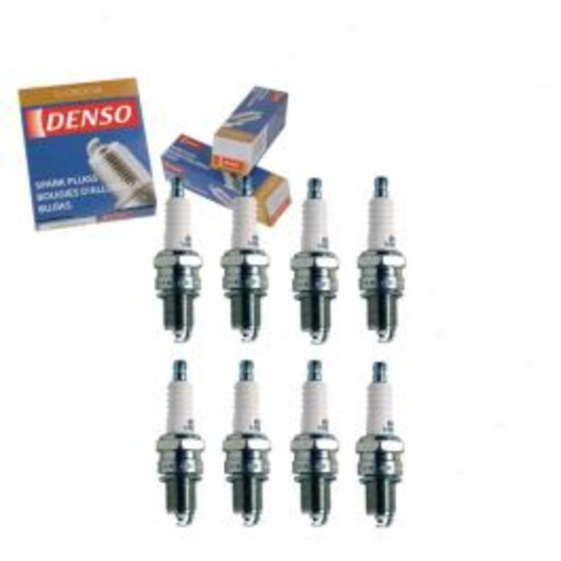 8 pc DENSO Standard U-Groove Spark Plugs for 1956-1957 Plymouth Suburban 4.5L V8