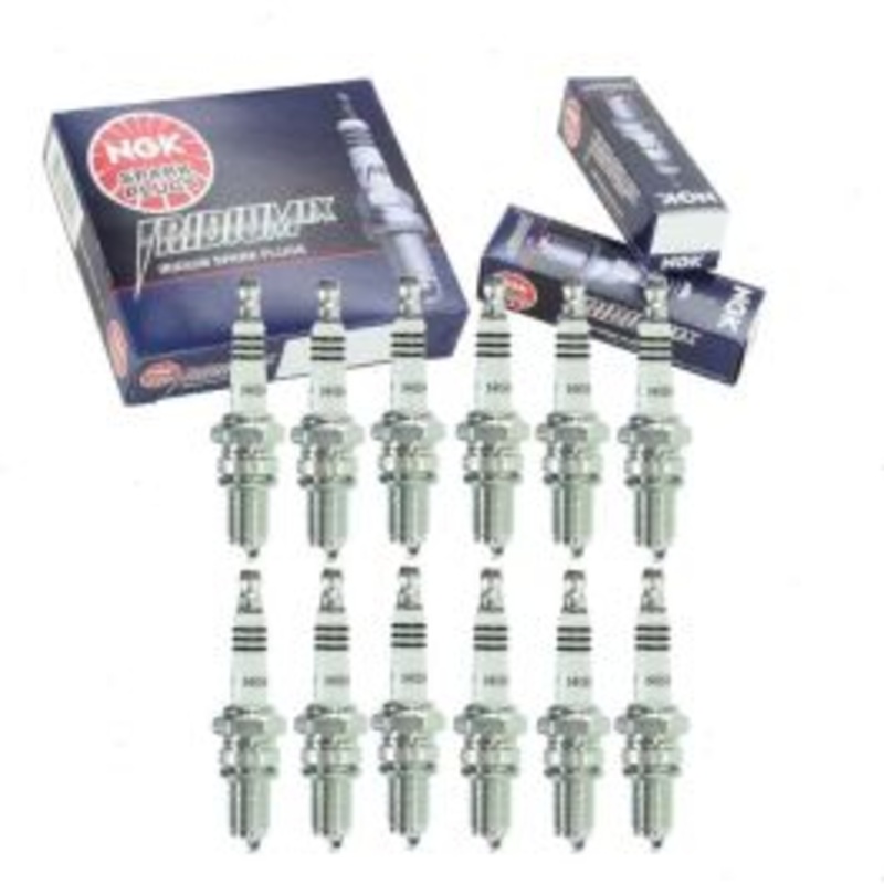 12 pc NGK Iridium IX Spark Plugs for 1985-1989 Lamborghini Countach 5.2L V12