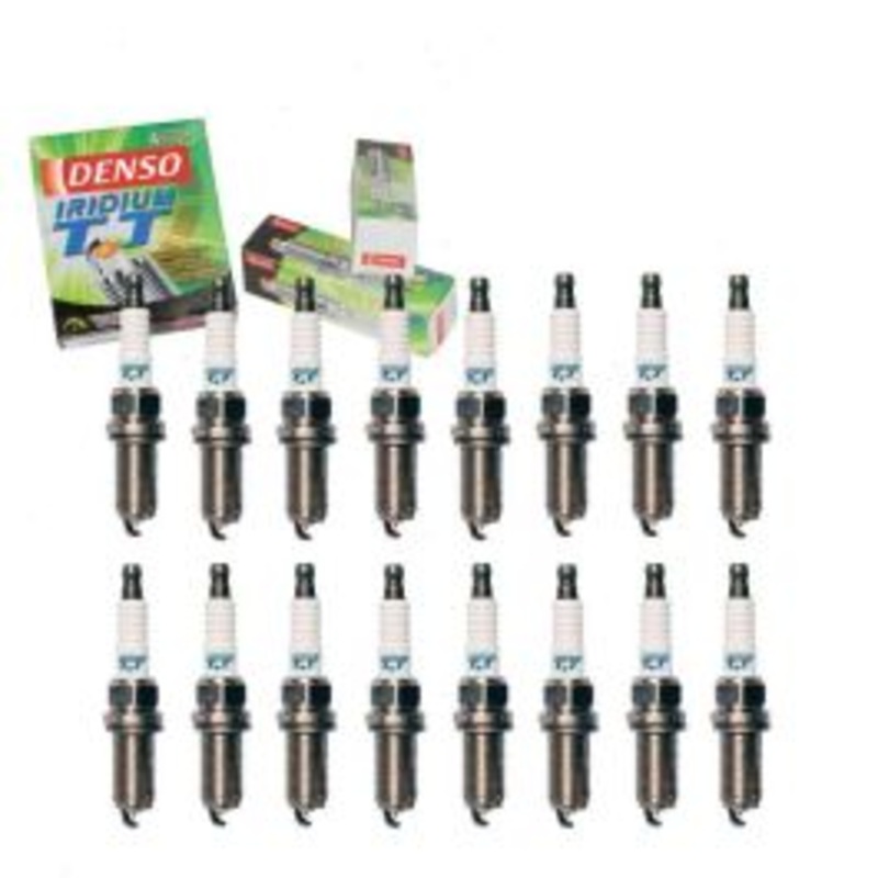 16 pc DENSO Iridium TT Spark Plugs for 2009-2010 Dodge Ram 1500 4.7L V8