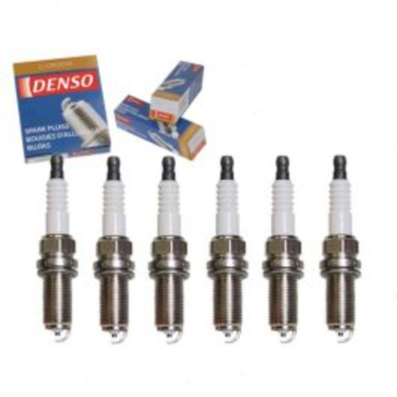 6 pc DENSO Standard U-Groove Spark Plugs for 2001-2003 Infiniti QX4 3.5L V6