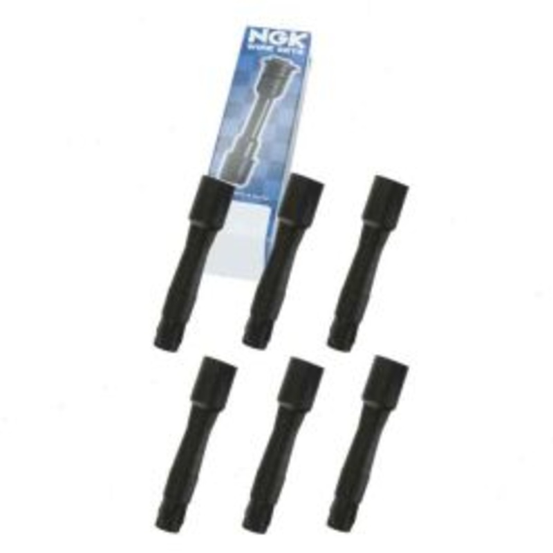 6 pc NGK Ignition Coil Boots for 2001-2002 BMW 325Ci 2.5L L6
