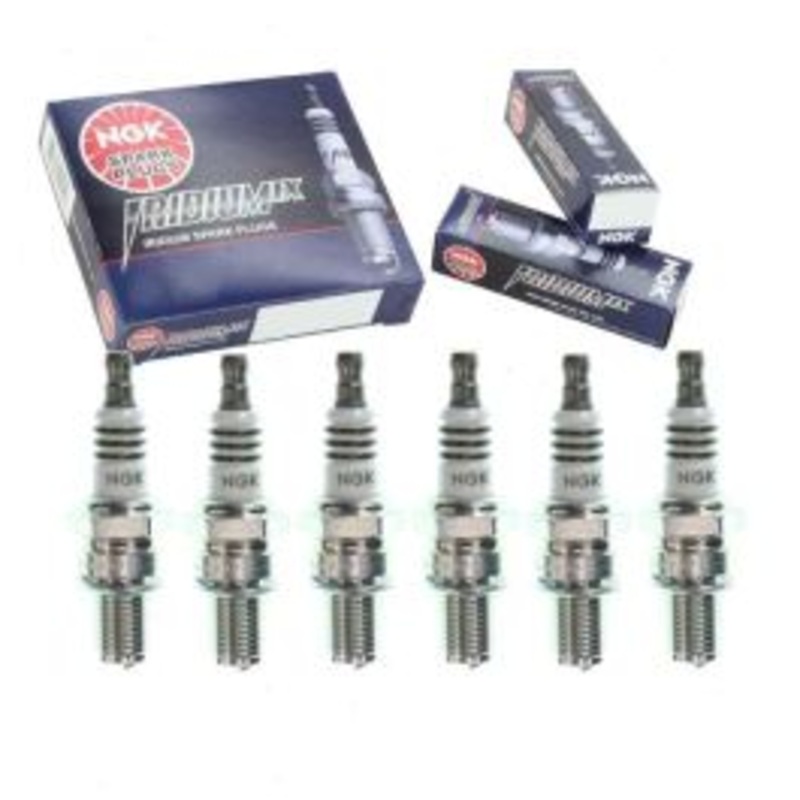 6 pc NGK Iridium IX 3520 BR8ECMIX Spark Plugs