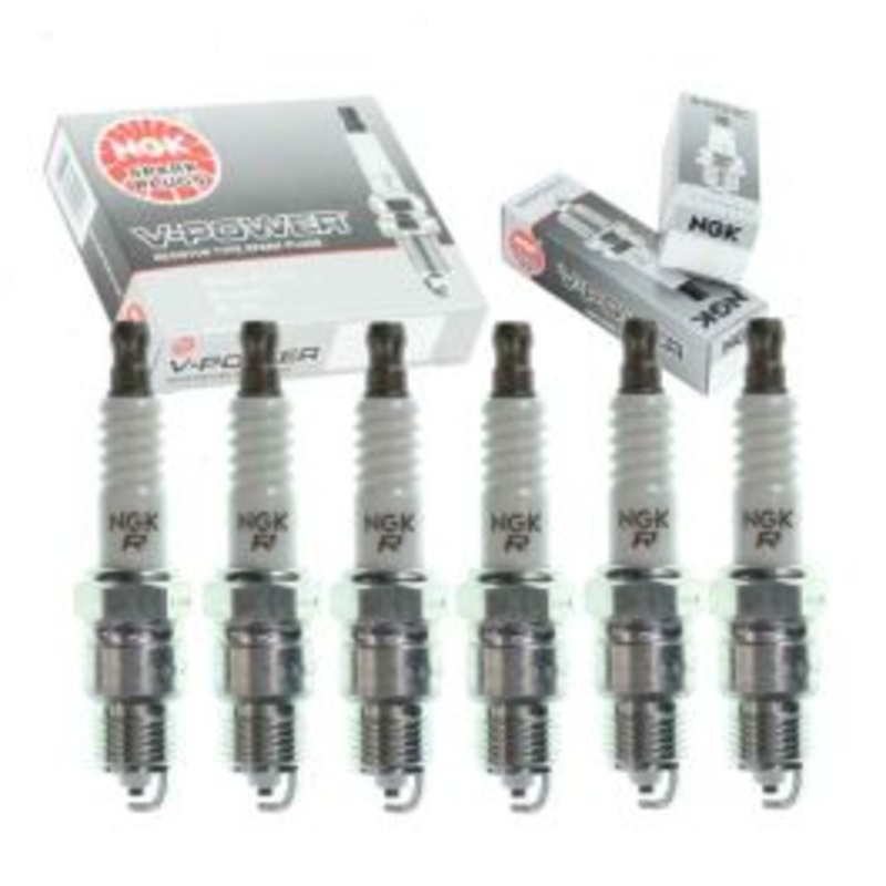 6 pc NGK V-Power Spark Plugs for 1976-1982 Chevrolet K5 Blazer 4.1L L6