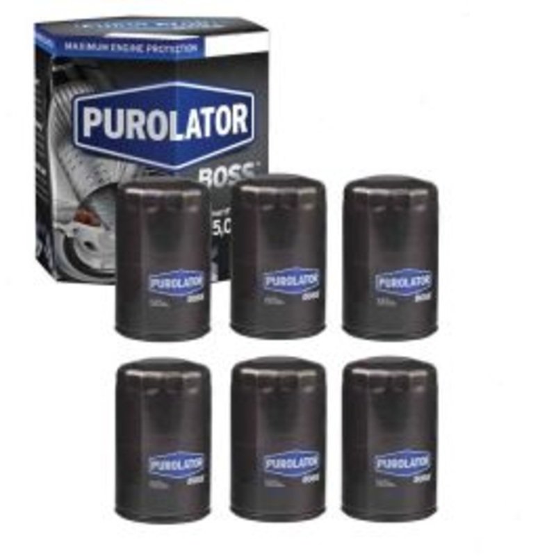 6 pc Purolator BOSS PBL20195 Engine Oil Filters