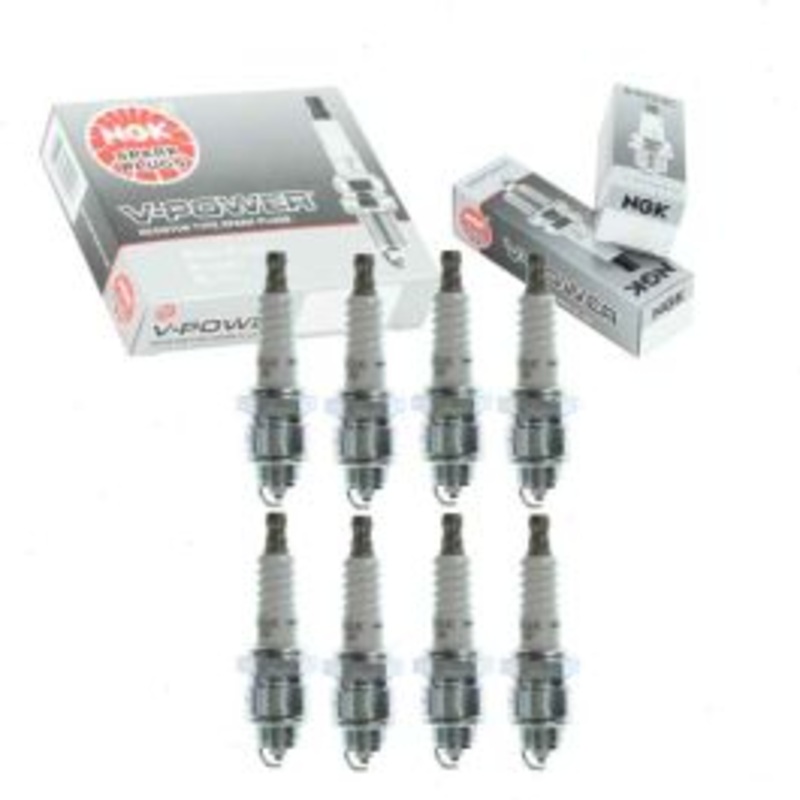 8 pc NGK V-Power Spark Plugs for 1953-1964 Cadillac Series 62 5.4L 6.0L 6.4L 7.0L V8
