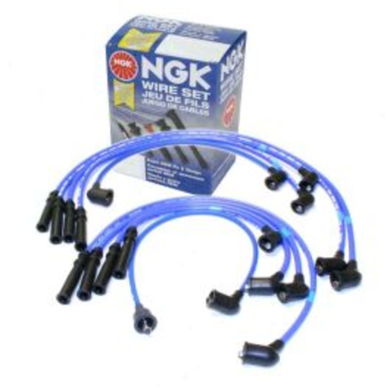 NGK Spark Plug Wire Set for 1986-1989 Nissan D21 2.4L L4