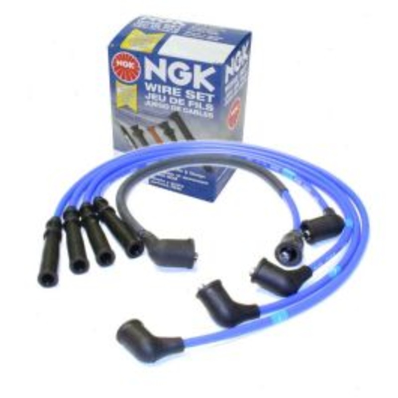 NGK Spark Plug Wire Set for 1988-1992 Mazda MX-6 2.2L L4