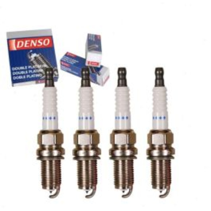 4 pc DENSO Double Platinum Spark Plugs for 2000-2006 Volkswagen Golf 1.8L L4