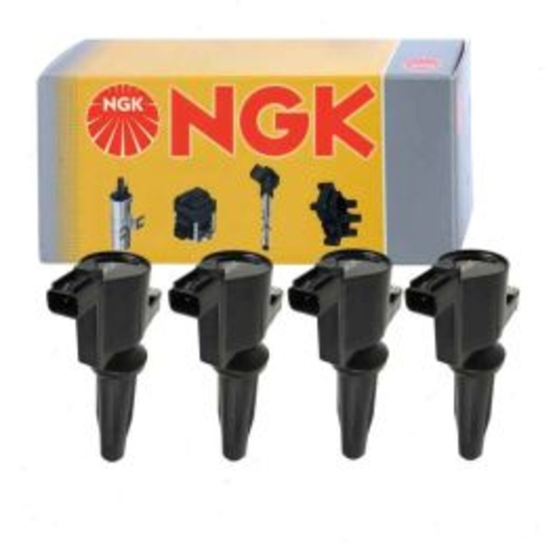 4 pc NGK Ignition Coils for 2011-2019 Lincoln MKZ 2.0L 2.5L L4