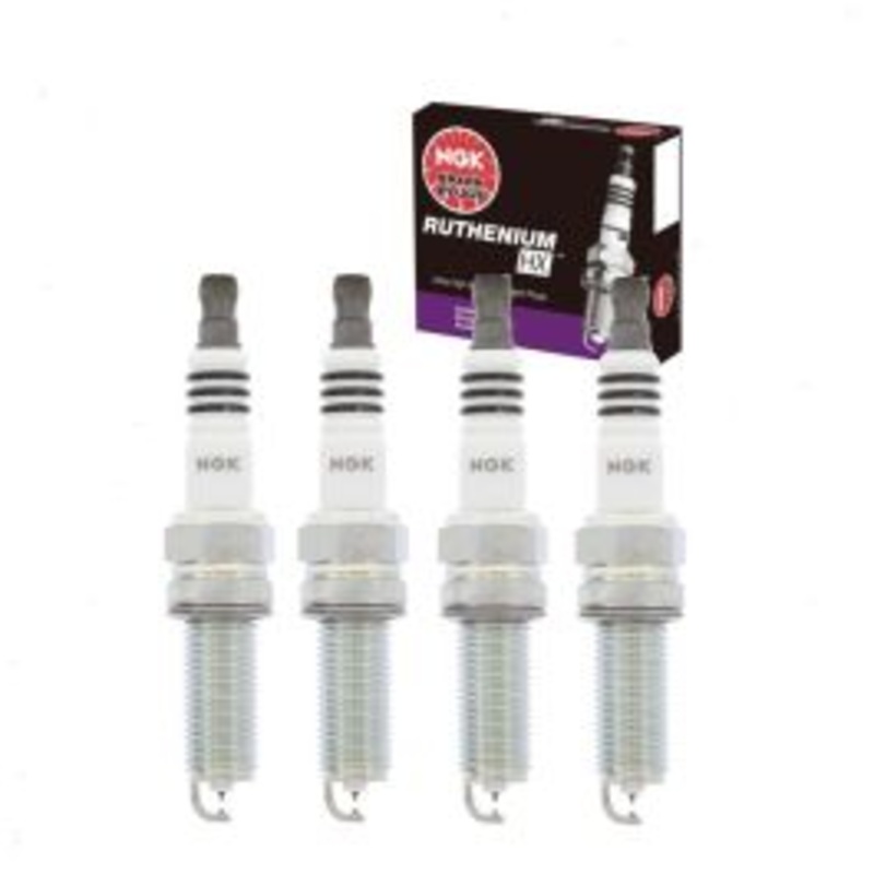 4 pc NGK Ruthenium HX Spark Plugs for 2014-2017 Kia Forte 1.8L 2.0L L4
