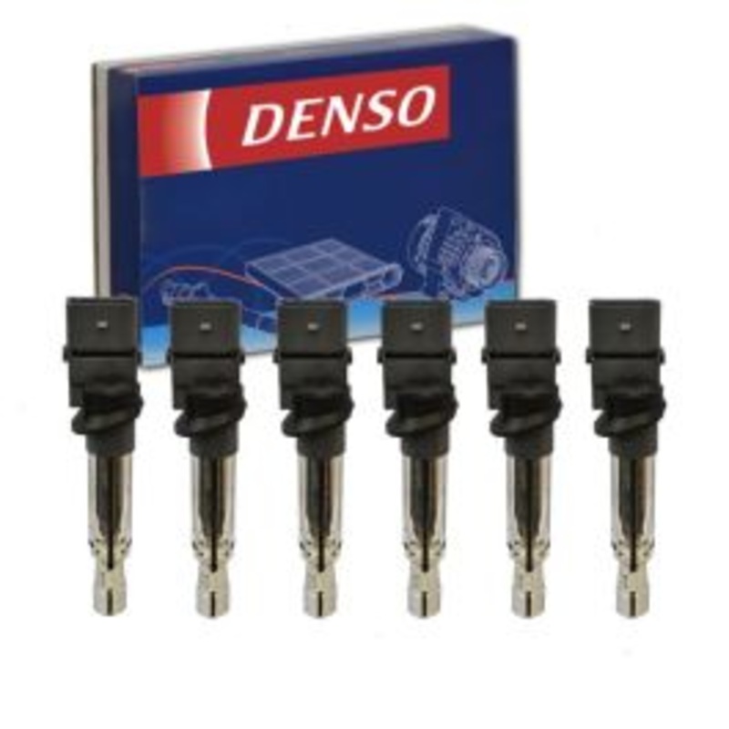 6 pc DENSO Direct Ignition Coils for 2006-2007 Audi A3 Quattro 3.2L V6