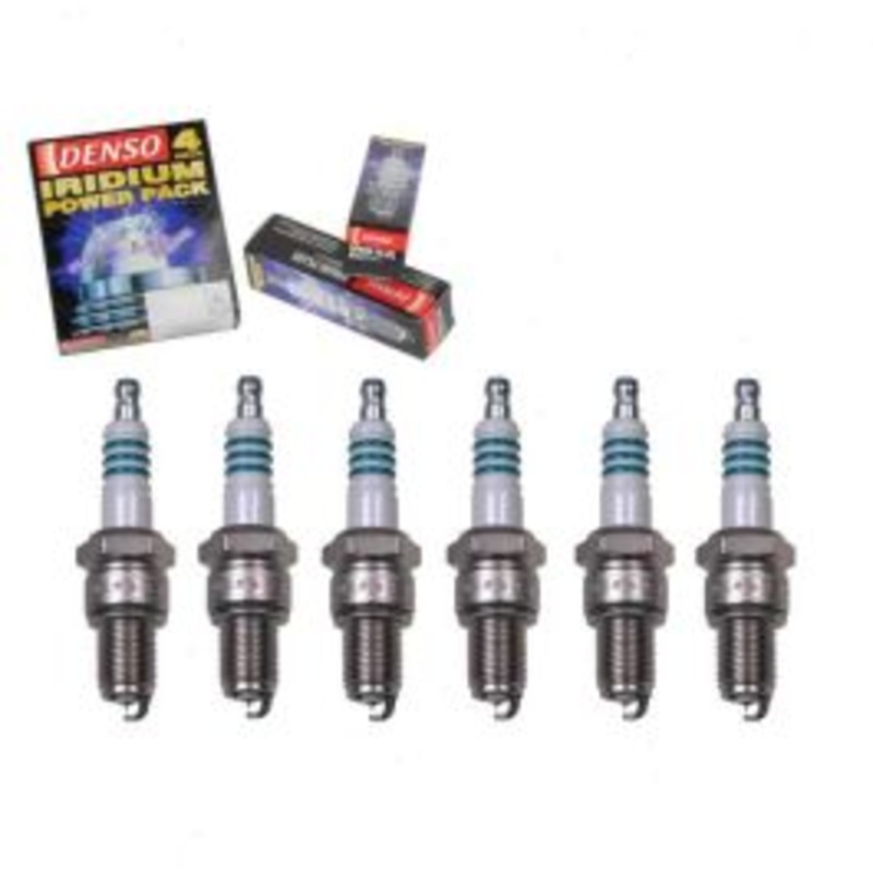 6 pc DENSO Iridium Power Spark Plugs for 1968-1970 Jeep J-3600 3.8L L6