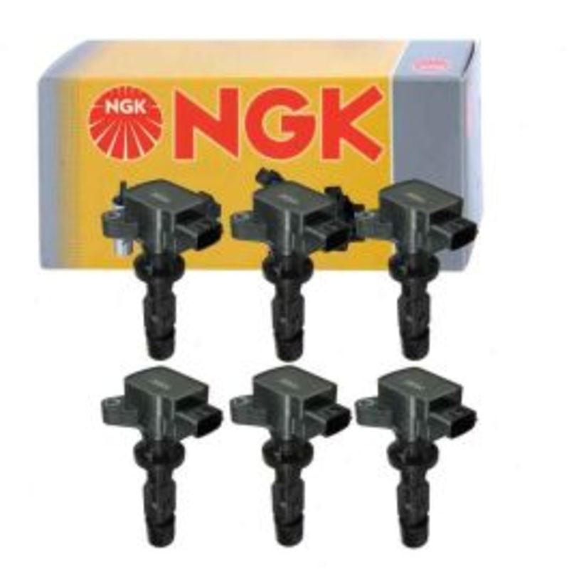 6 pc NGK 48946 U5063 Ignition Coils