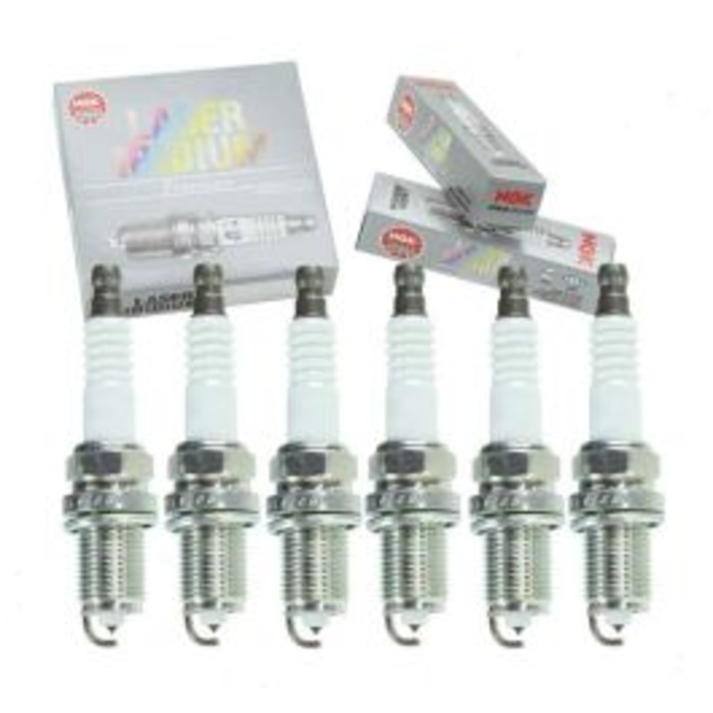 6 pc NGK Laser Iridium Spark Plugs for 1994-2006 Toyota Camry 3.0L 3.3L V6