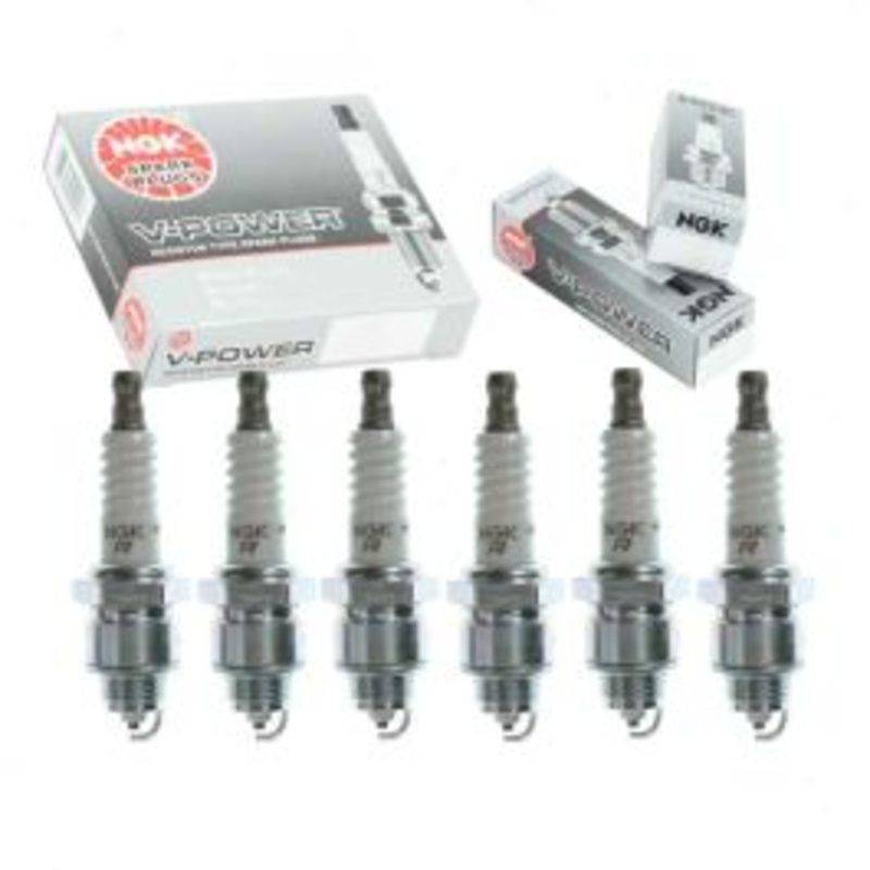 6 pc NGK V-Power Spark Plugs for 1962-1963 Buick Special 3.2L V6