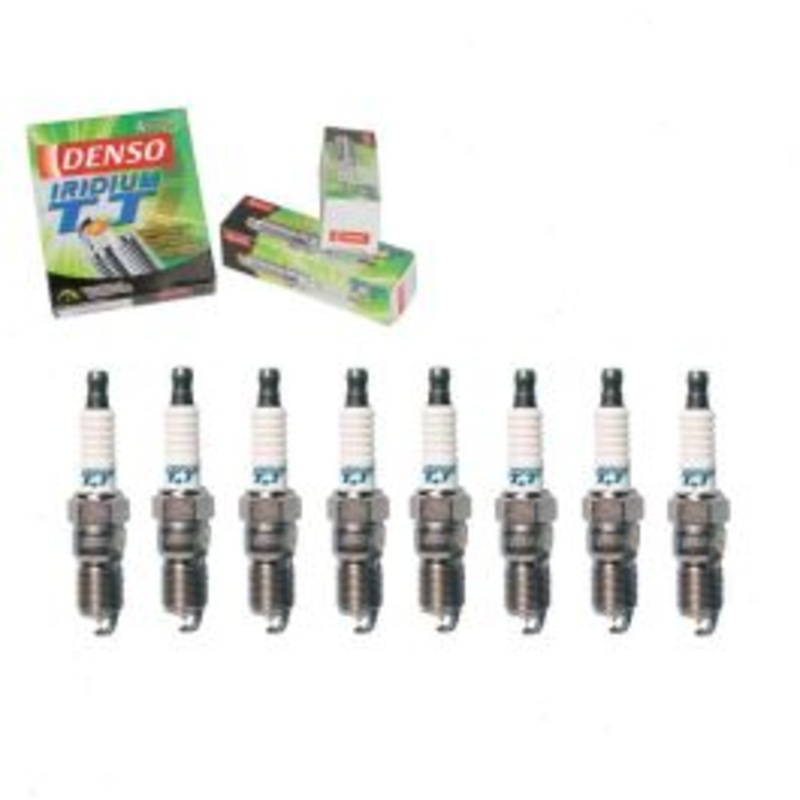8 pc DENSO Iridium TT Spark Plugs for 1982-2005 Cadillac DeVille 4.1L 4.5L 4.6L 4.9L V8