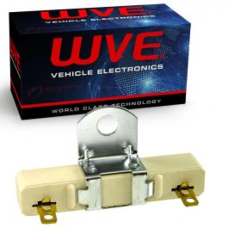 Wells WVE Ballast Resistor for 1957-1975 International 100 1000A 1000C 1000D 1010 1100A 1100B 1100C 1100D 1110 12 1200A 2.5L 3.6L 3.8L 3.9L 4.2L 4.3L 5.0L 5.6L 5.7L 6.4L L4 L6 V8