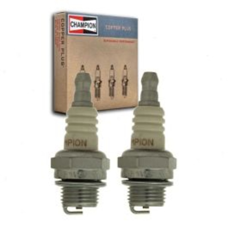 2 pc Champion Copper Plus 849C CJ6 Spark Plugs