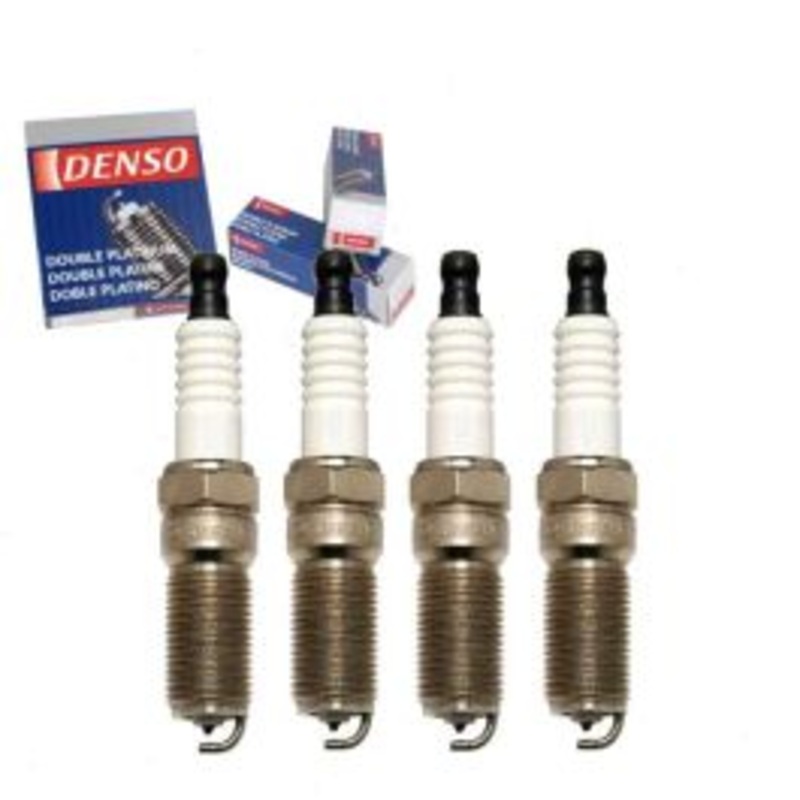 4 pc DENSO Double Platinum Spark Plugs for 1995-2000 Mercury Mystique 2.0L L4