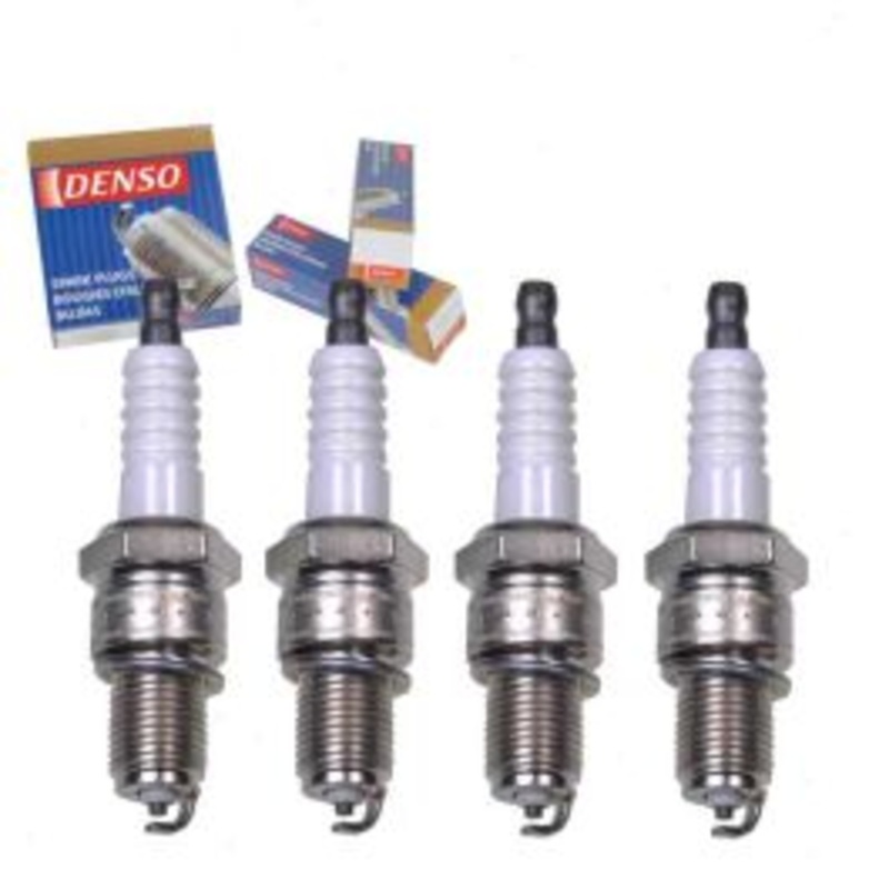 4 pc DENSO Standard Spark Plugs for 1984-1989 Dodge Ram 50 2.0L L4