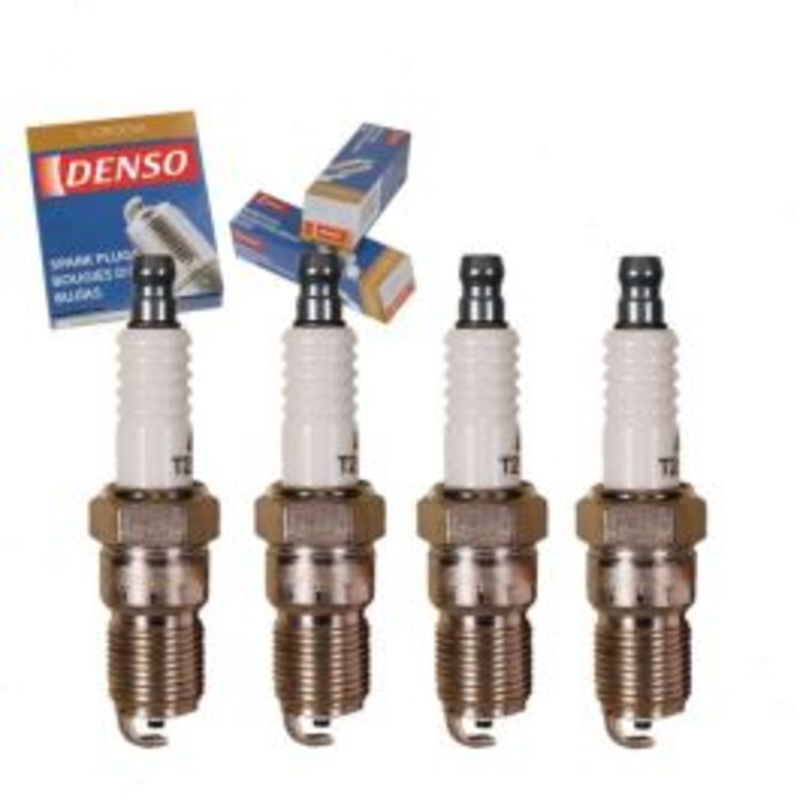 4 pc DENSO Standard U-Groove Spark Plugs for 1986-1988 Ford EXP 1.9L L4