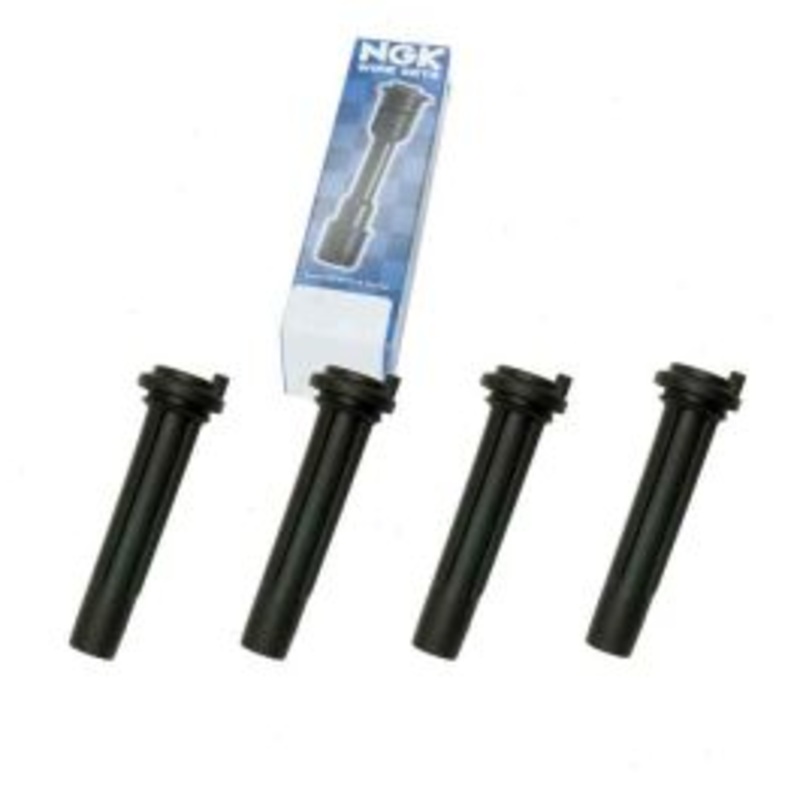 4 pc NGK 58904 Ignition Coil Boots